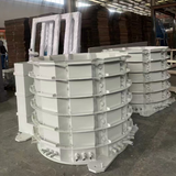 A glass polishing and grinding equipment