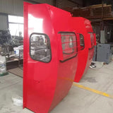 Construction elevator operating room
