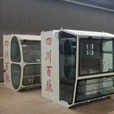 Tower crane cab